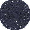 Knotted Cotton Trivets Navy